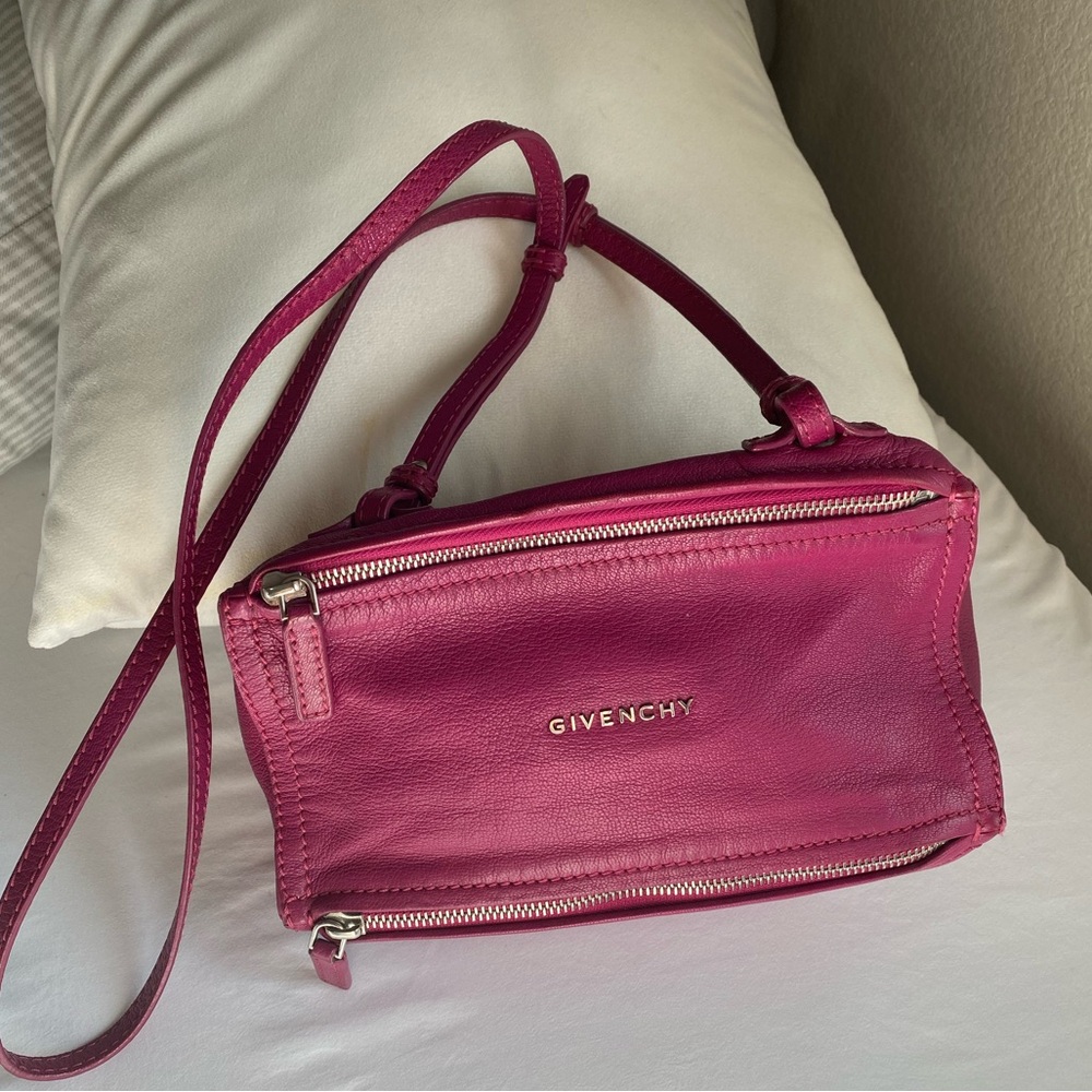 Givenchy Fuchsia Pandora Crossbody Bag